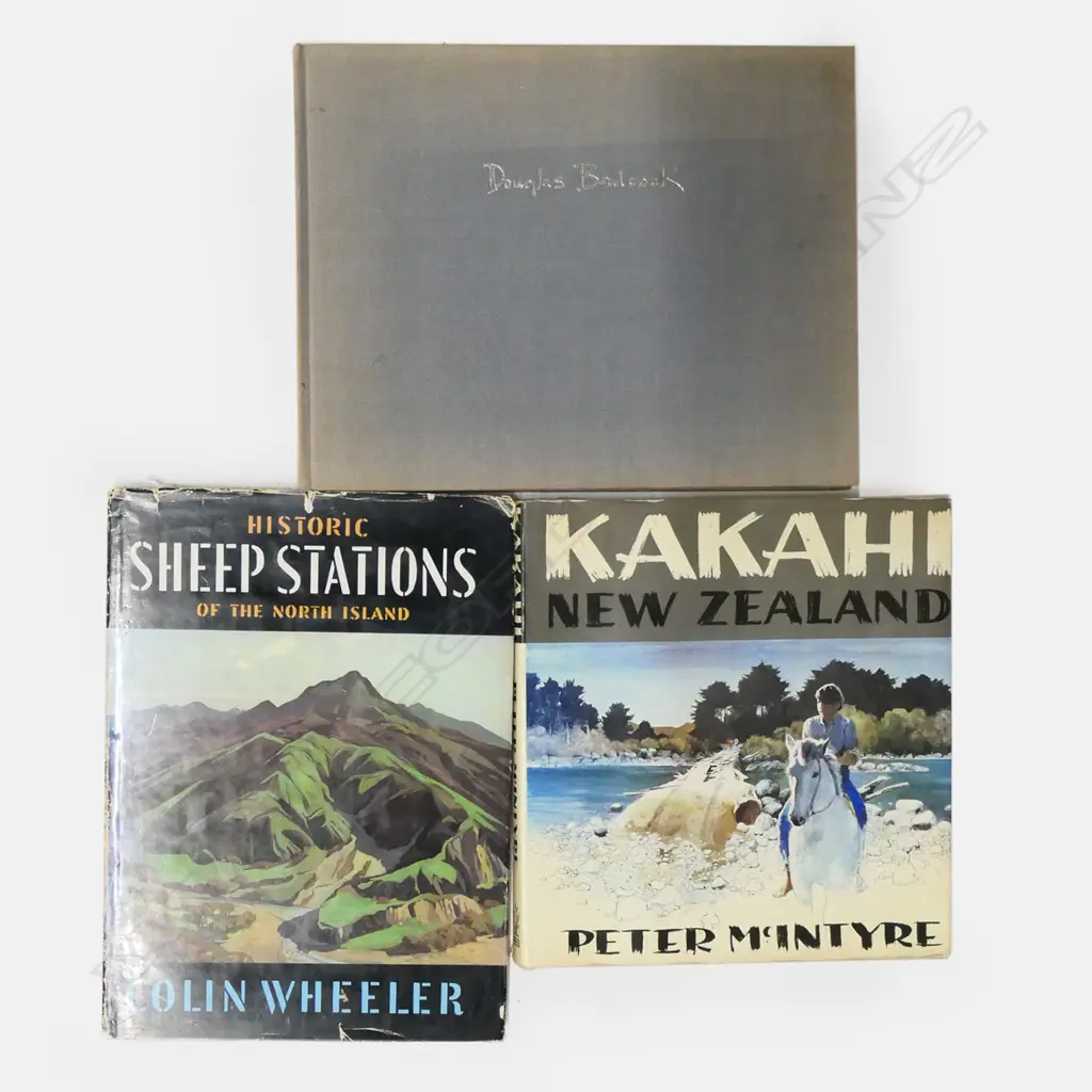 3 OVERSIZED NZ BOOKS: WHEELER, MCINTYRE, BADCOCK Image 1++