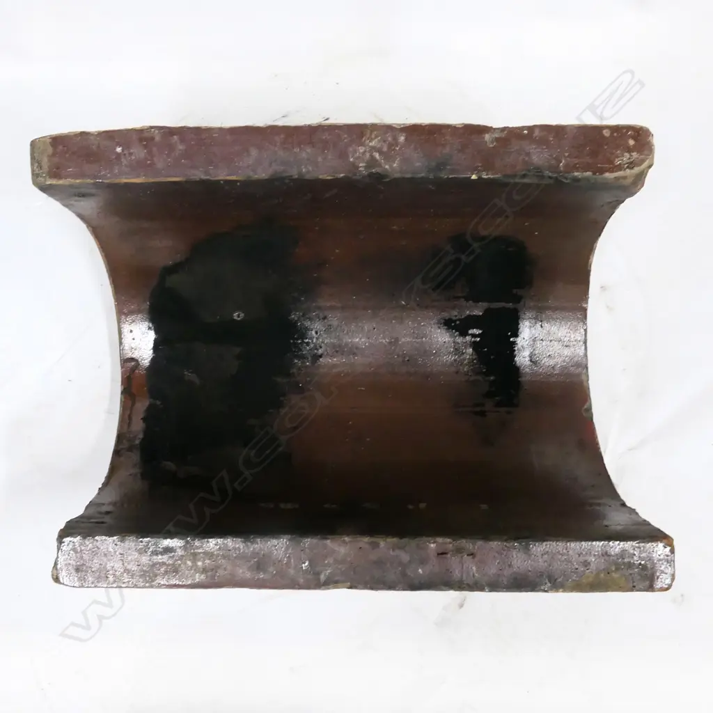 LG NZ COLONIAL SALT GLAZE HALF PIPE, L. 450MM, W. 33MM Image 1++