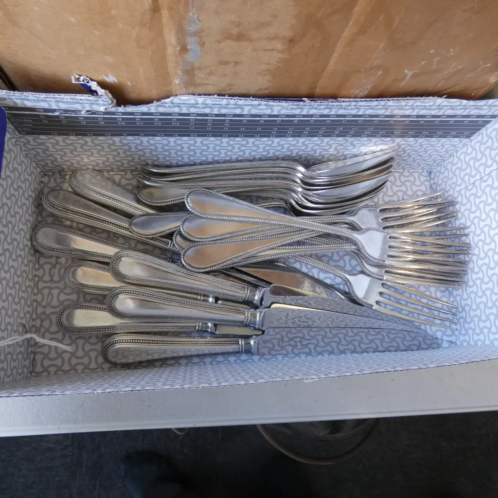 BOX EPNS FLATWARE  Image 1++
