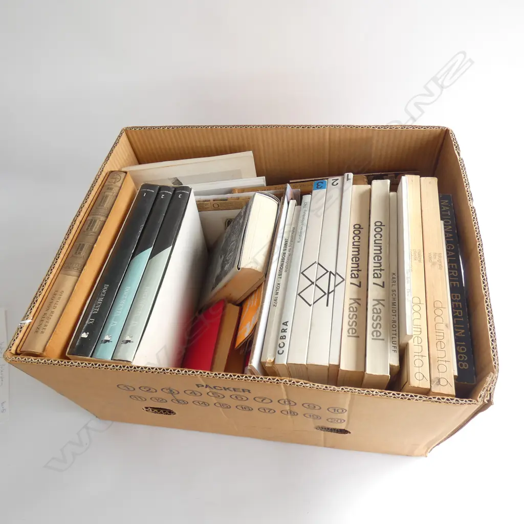 BOX ART BOOKS. 'DOCUMENTA SERIES + EUROPEAN MODERNS Image 1++