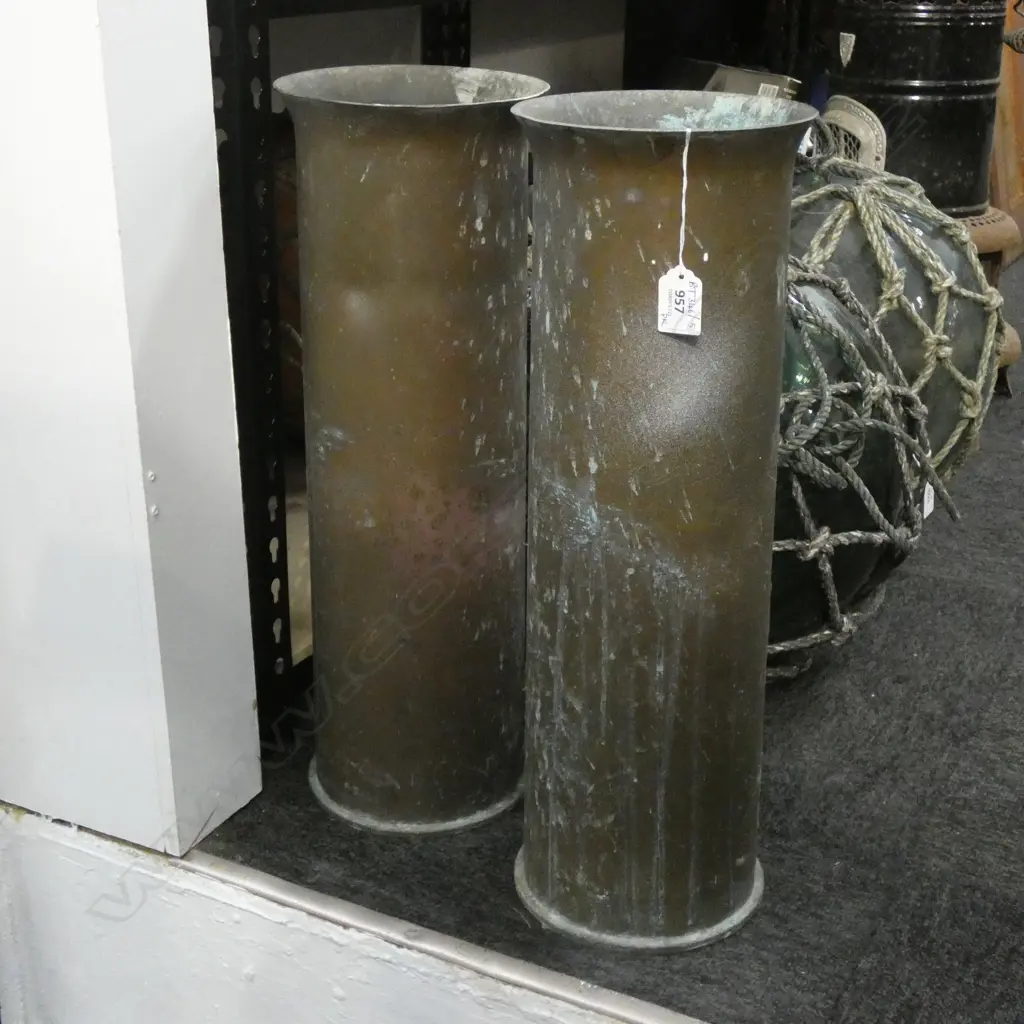 PR BRASS CANISTERS / SHELL CASES H.505mm Image 1++