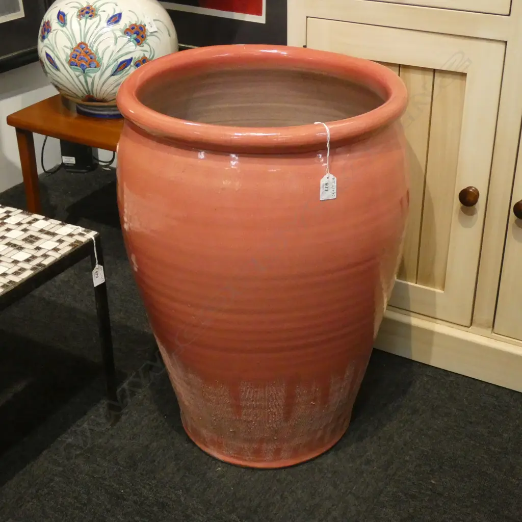 LARGE MORRIS & JAMES FLOOR POT H.640mm Image 1++