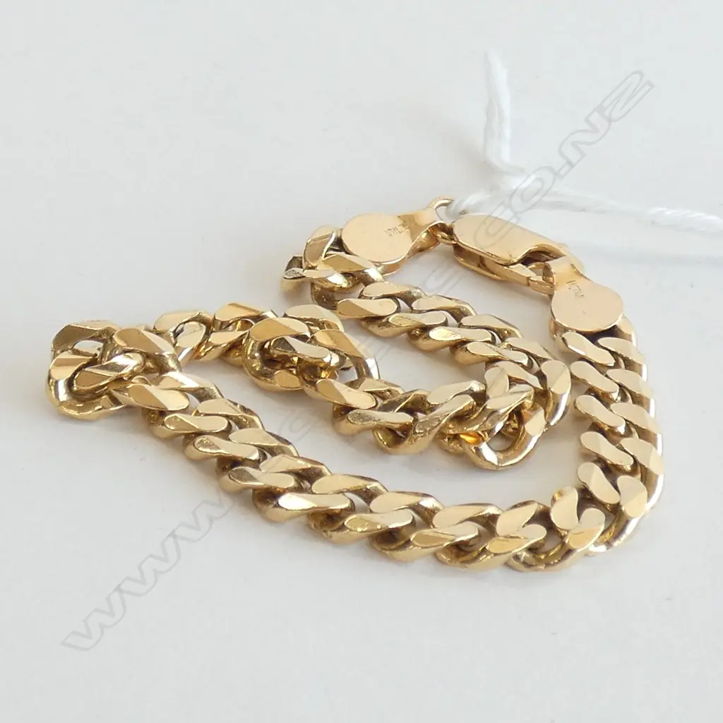 14CT GOLD CHAIN BRACELET 17.1 GRAMS Image 1++