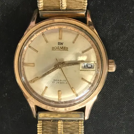 A Roamer Swiss vintage wristwatch,