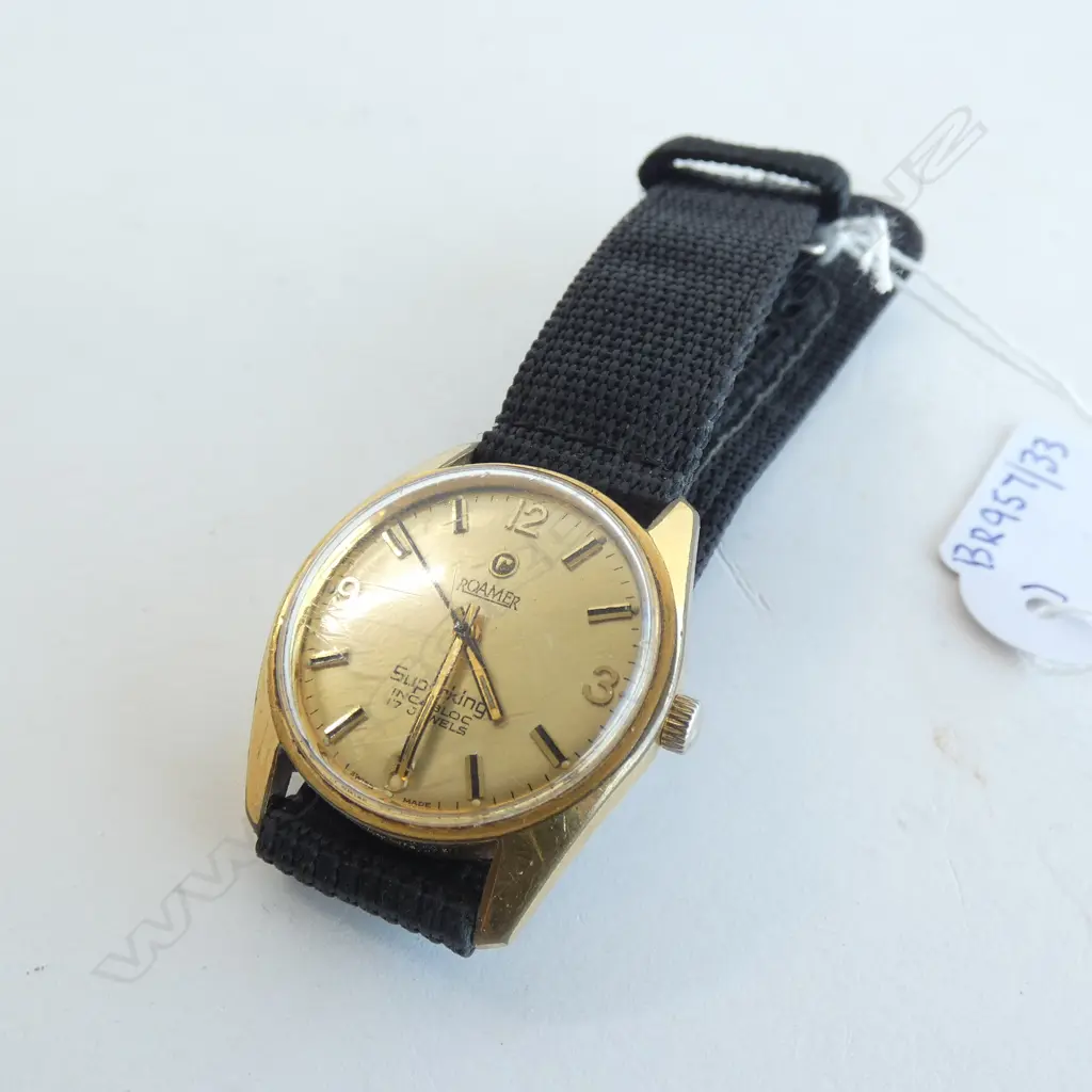 A Roamer, Superking Swiss vintage wristwatch, Image 1++