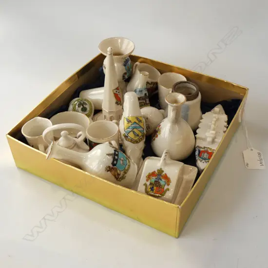 18 PCE EDWARDIAN SOUVENIR CHINA