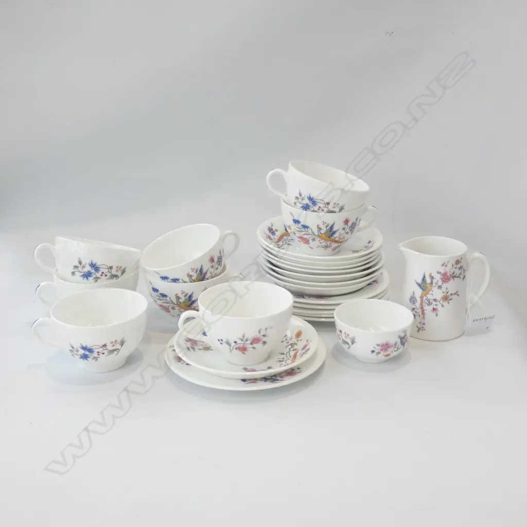 HANLEY PART TEASET PEACOCK PAT Image 1++
