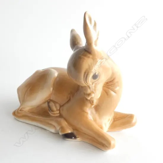 A Poole recumbent deer