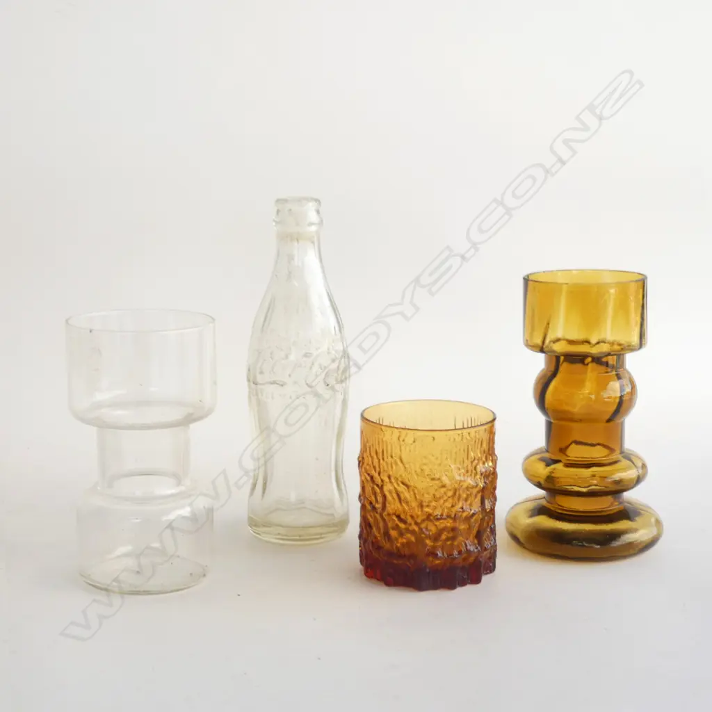 COCA COLA BOTTLE + RETRO VASES + GLASS Image 1++