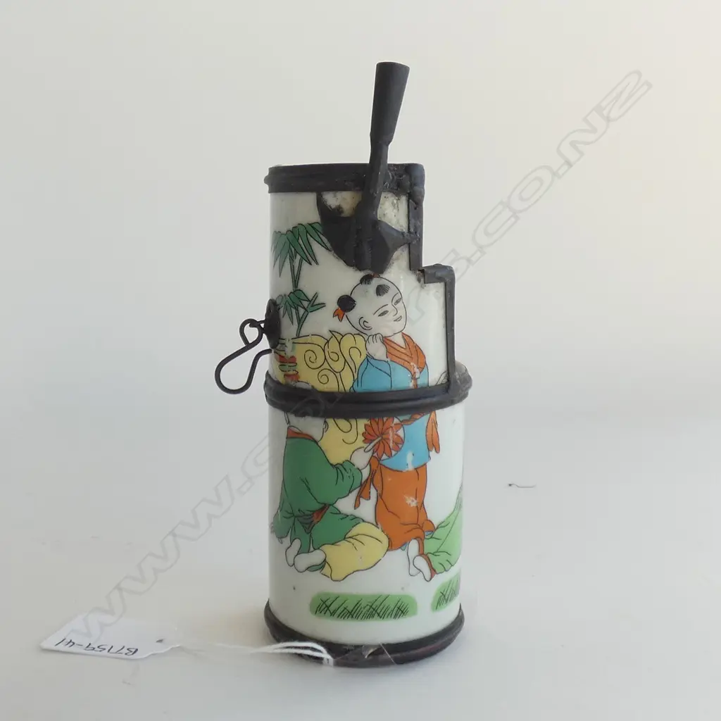 CHINESE OPIUM PIPE H. 130MM Image 1++