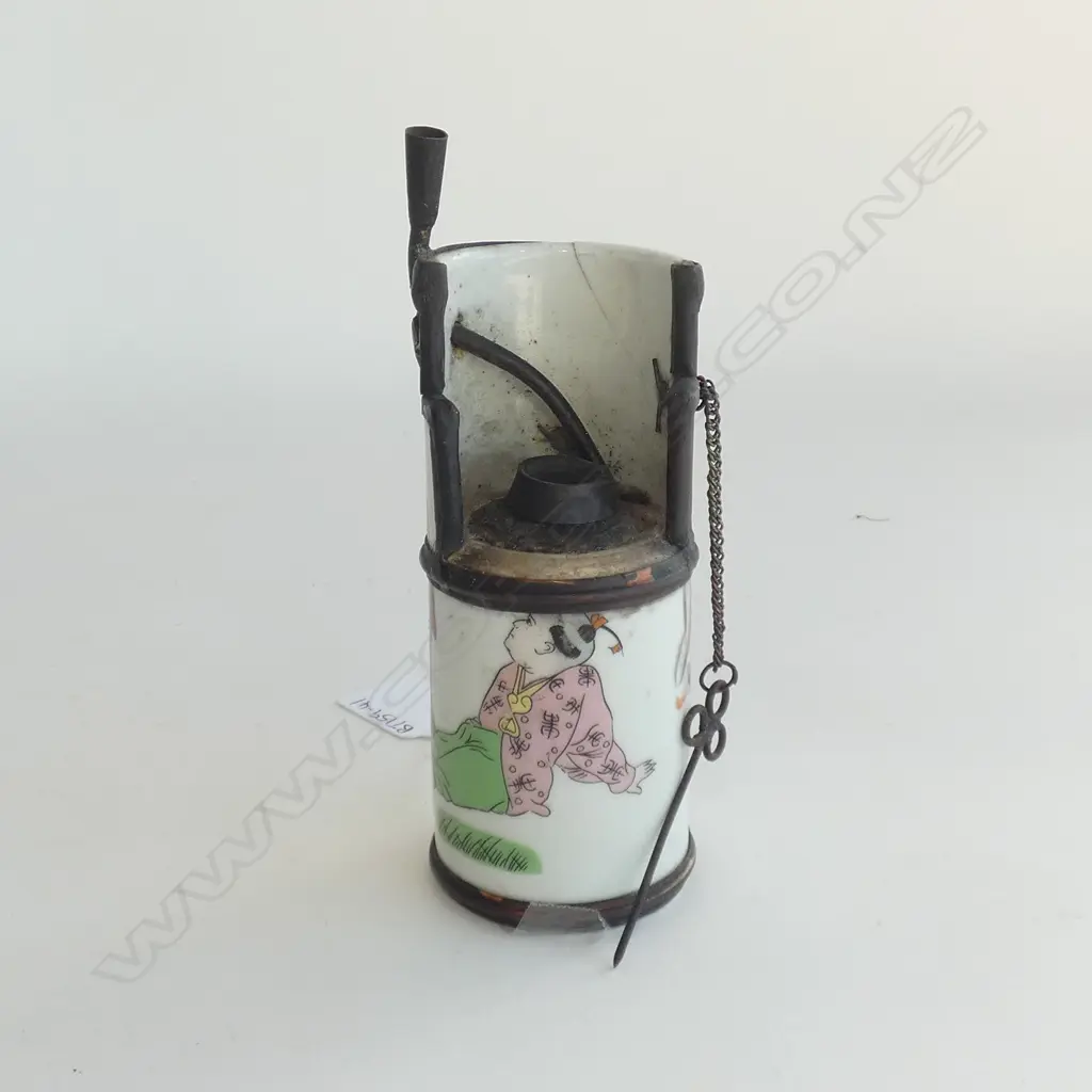 CHINESE OPIUM PIPE H. 130MM Image 1++