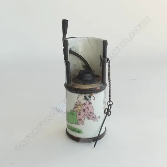 CHINESE OPIUM PIPE H. 130MM