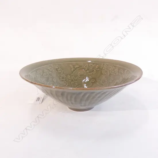 CHINESE YAOZHAU BOWL 185mm dia