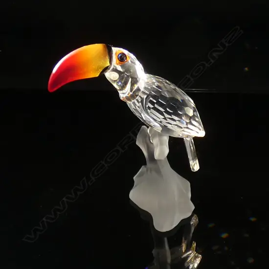 SWAROVSKI CRYSTAL TOUCAN H 80MM - IN ORIGINAL BOX  