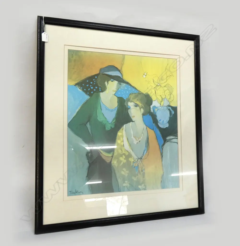 ITZCHAK TARKAY PRINT 'ON THE STAGE' 580x480mm Image 1++
