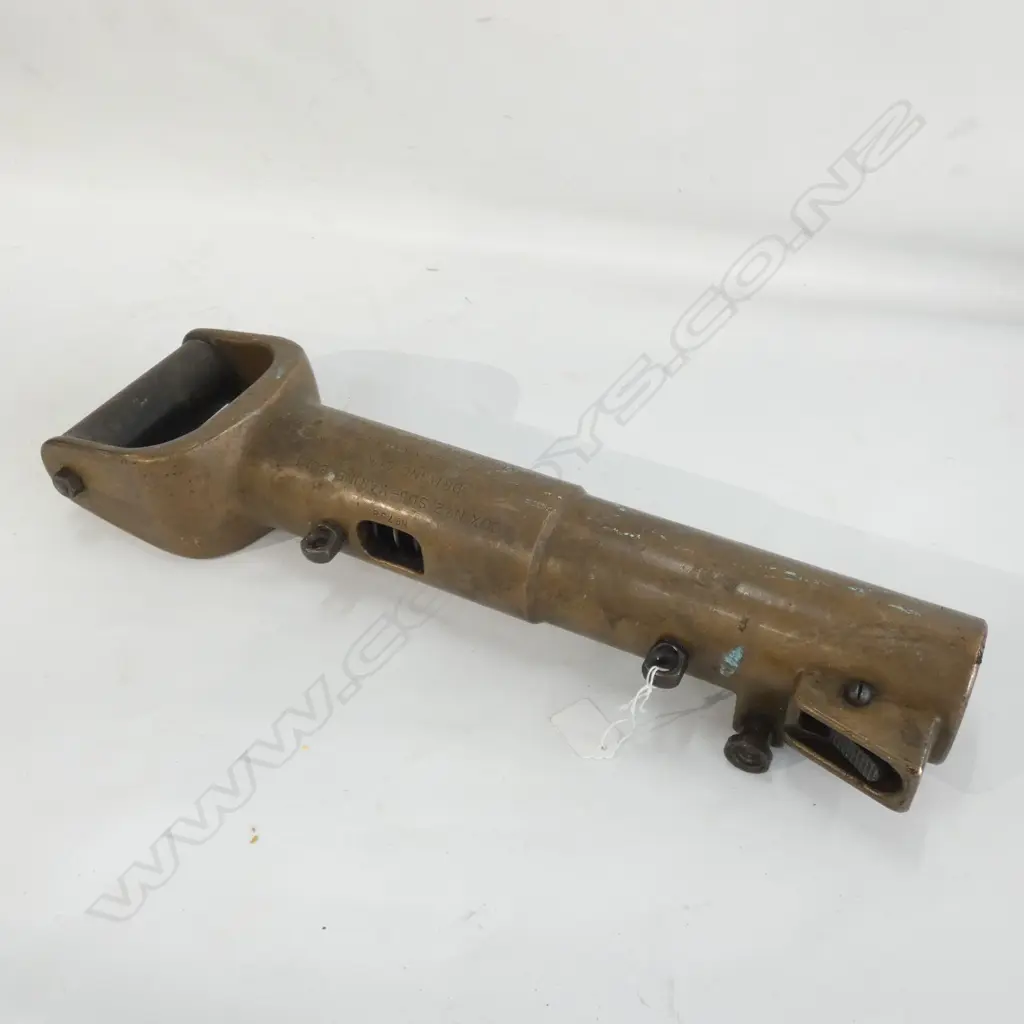 COX No.2 SUBMARINE BOLD DRIVING GUN, W MILITARY ARROW & CROWN, 500 X140mm Image 1++