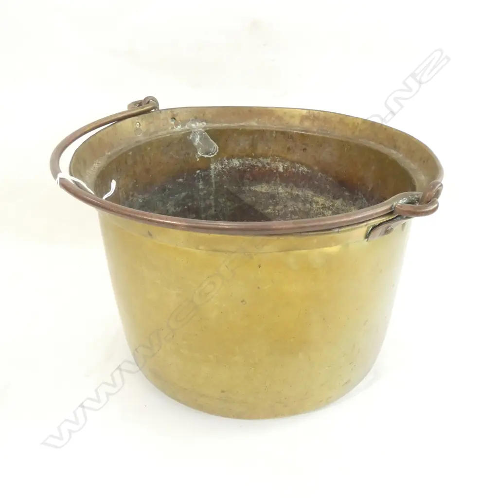LG BRASS PAIL OR PRESERVING PAN DIA 380MM Image 1++