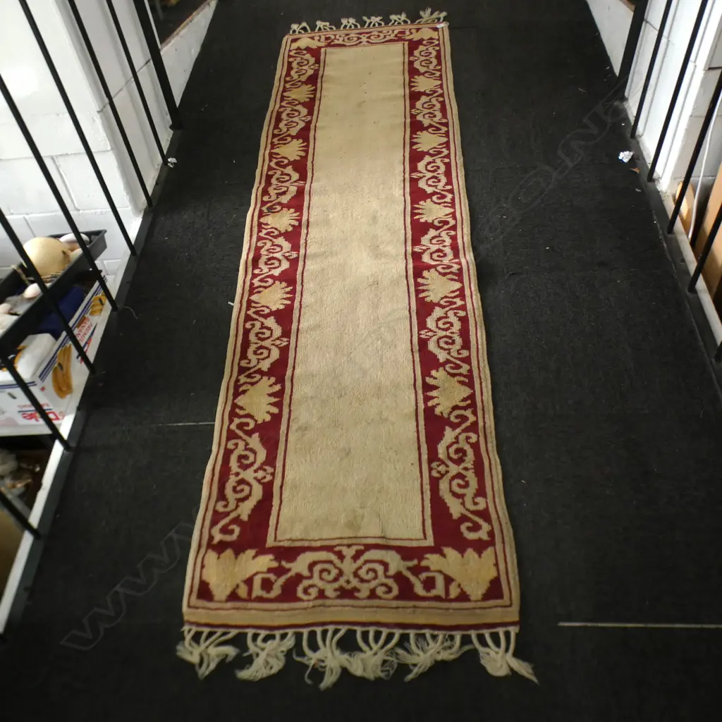 HAND WOVEN HALL RUNNER RUG 2600 X 750MM Image 1++