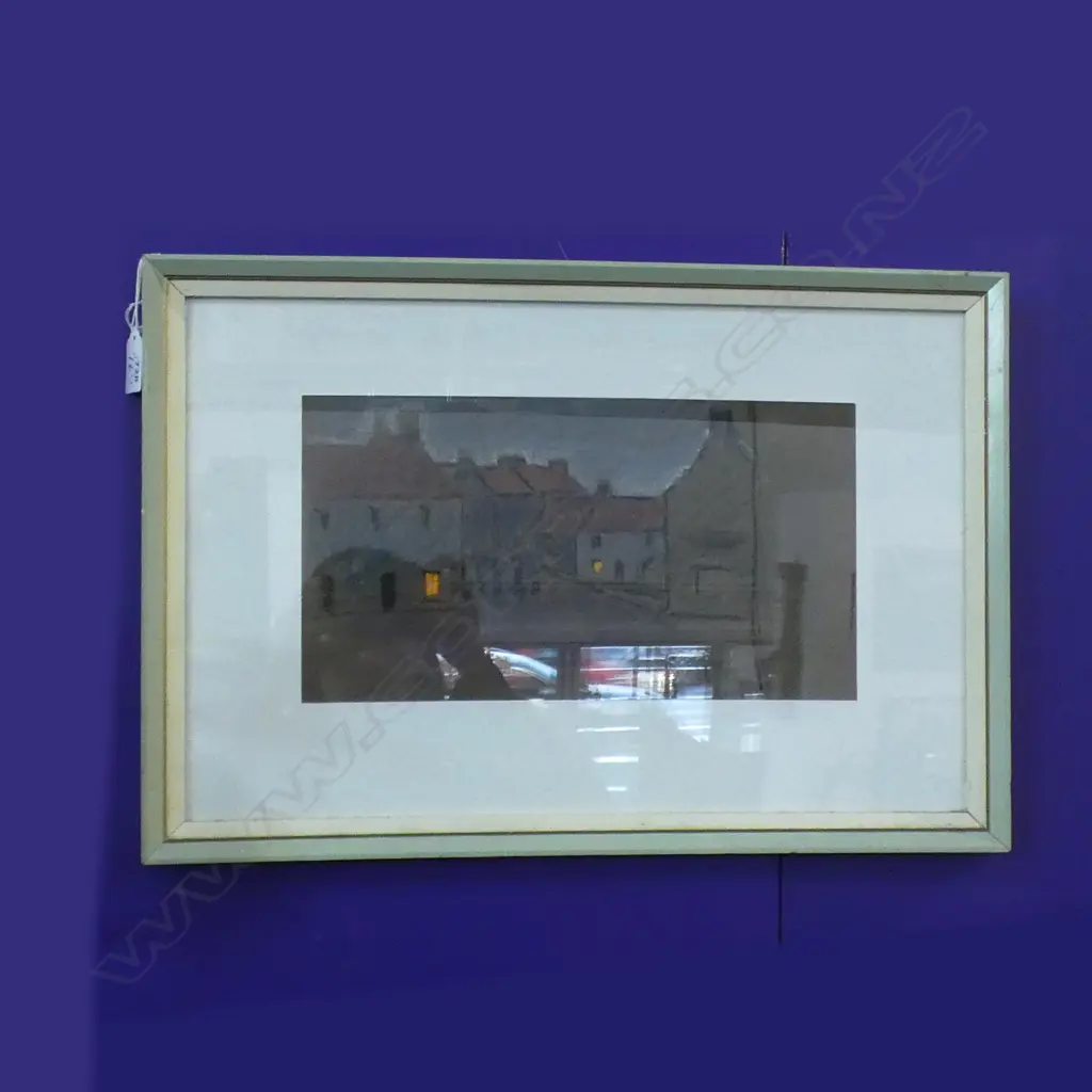 JOHN WEEKS SCOTTISH VILLAGE PASTEL 175x320mm Image 1++
