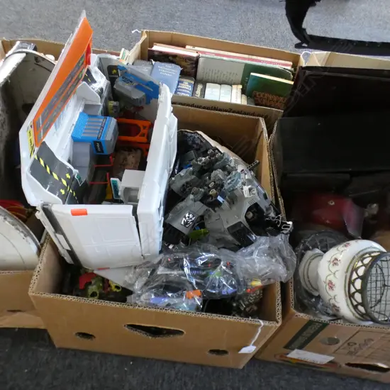 BOX ASST OLD TOYS