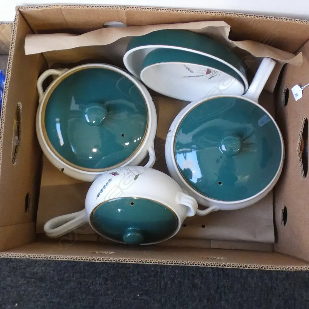 BOX DENBY WHEATSHEAF - TUREENS & SERVING DISHES Image 1++
