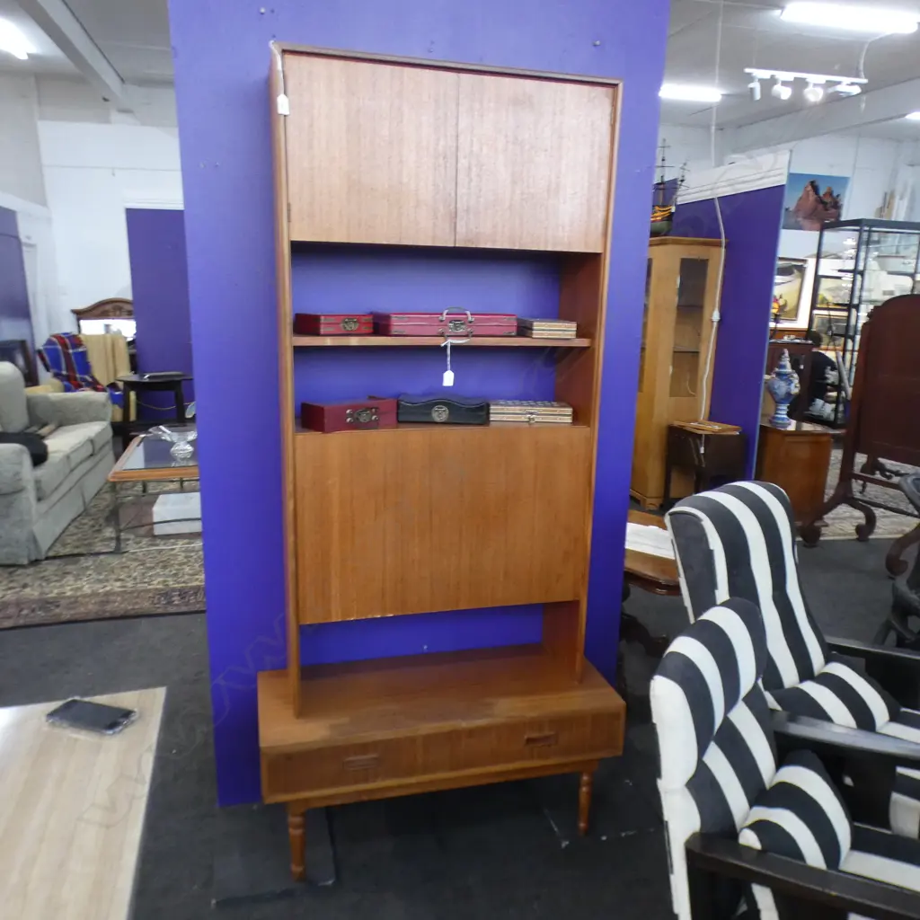 MID CENTURY / RETRO WALL UNIT  Image 1++