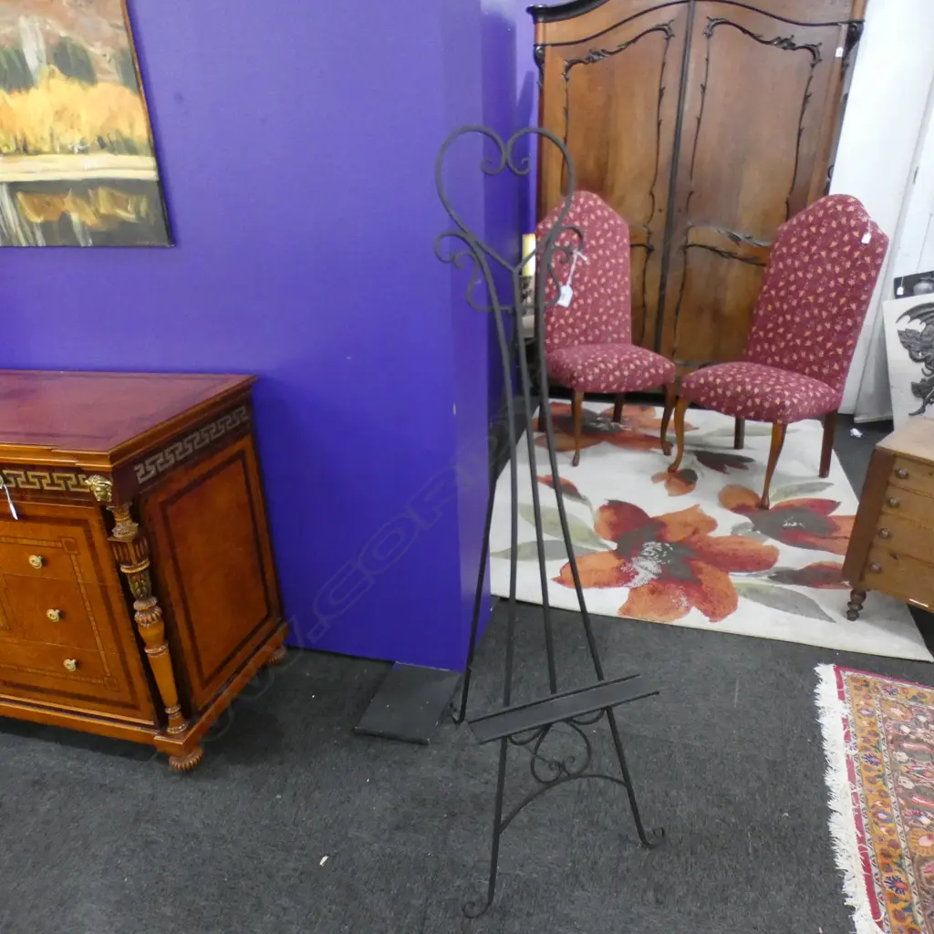 METAL EASEL H.1480mm Image 1++