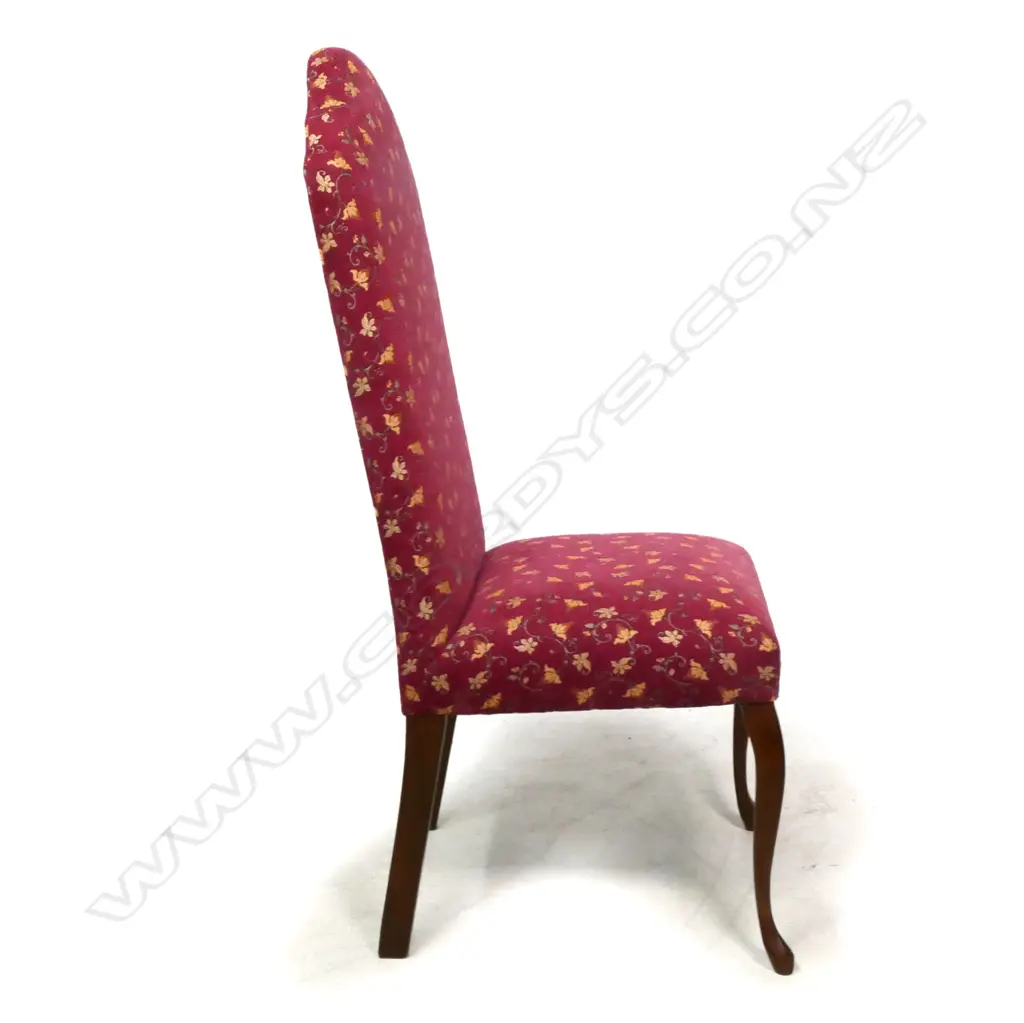 A pair of designer high back hall chairs, Image 1++