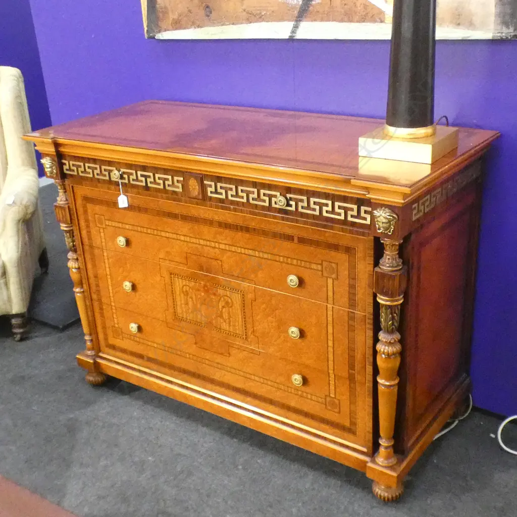 VERSACE STYLE CHEST 1270 x 560 x 900mm Image 1++