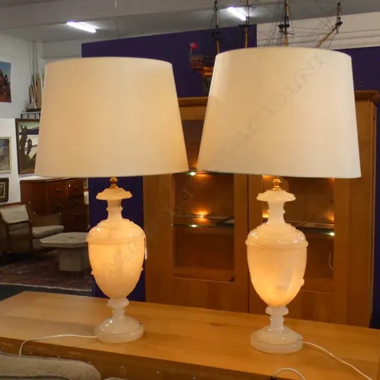 PR LARGE ALABASTER LAMPS (internally illuminated) H.910mm