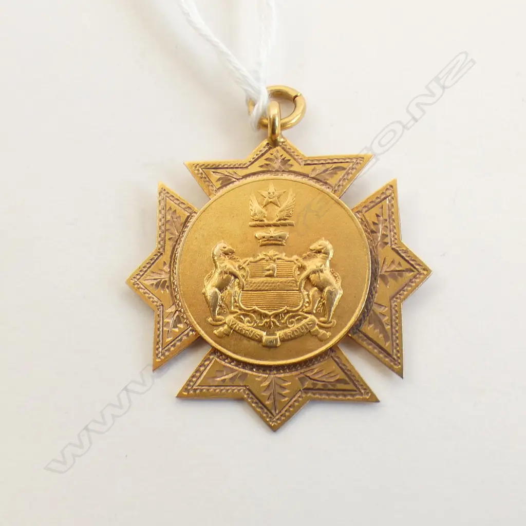 9CT GOLD 1927 SCHOOL DUX MEDAL 8.48gm Image 1++