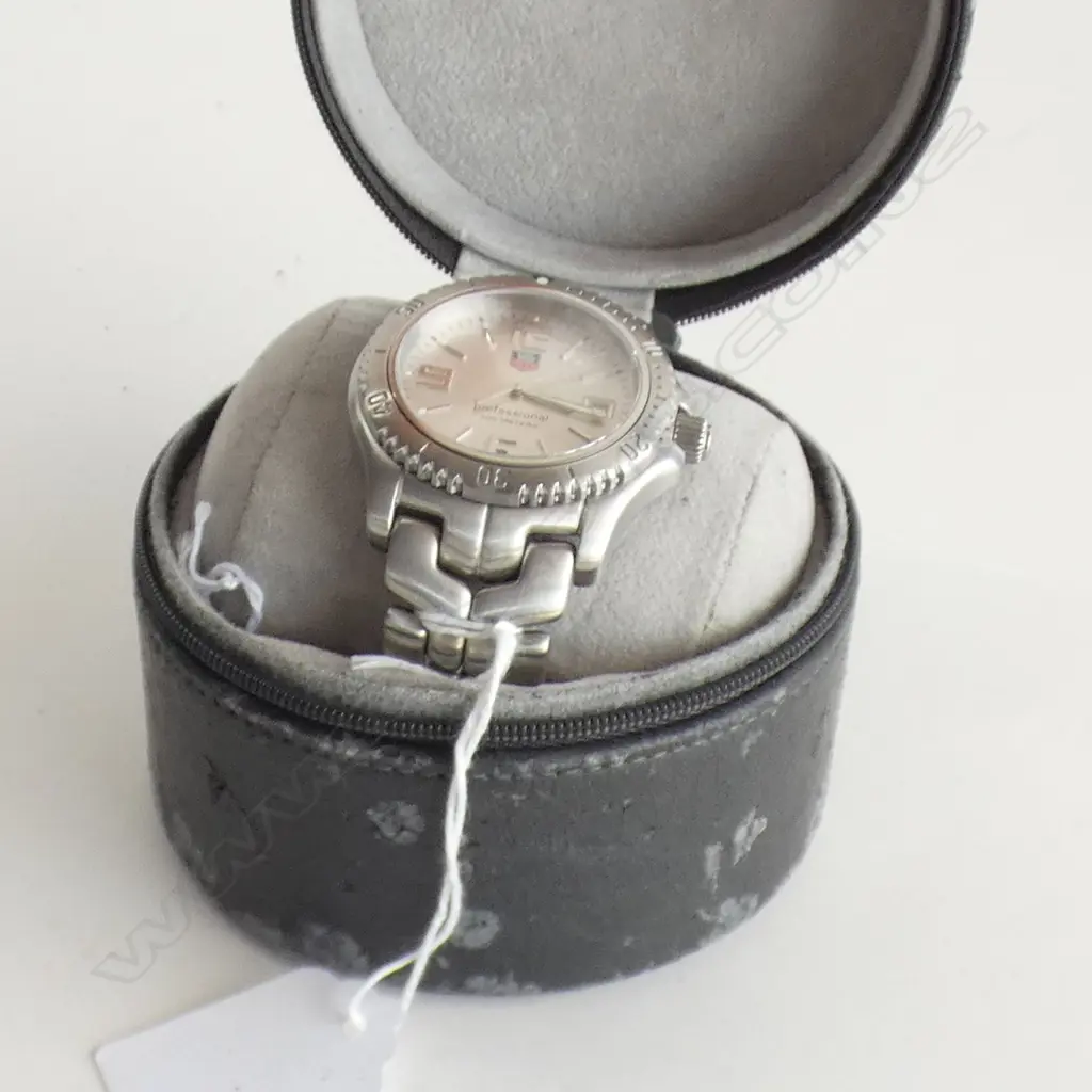 TAG HEUER GENTS DIVER'S WATCH 'PROFFESSIONAL 200M' BOXED APPARENTLY WORKING Image 1++