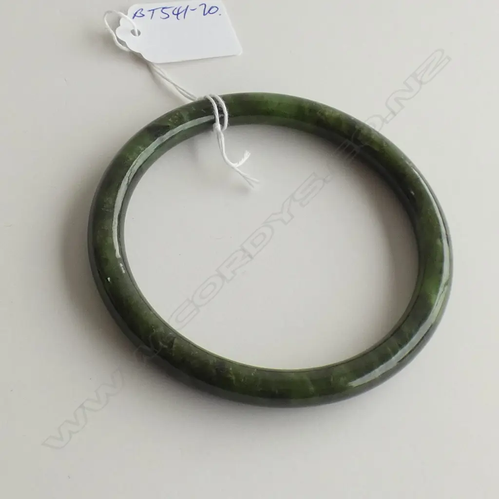 POUNAMU / NEPHRITE SLAVE BANGLE DIA.98mm Image 1++