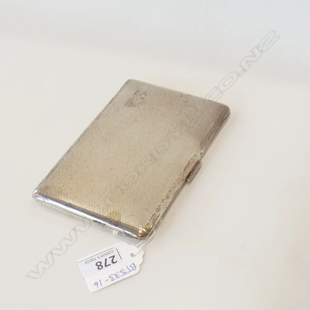 SILVER CIGARETTE CASE Image 1++