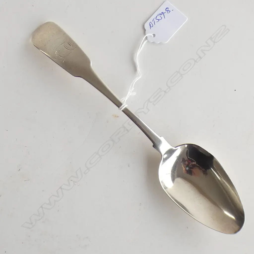 IRISH SILVER FIDDLE PATTERN TABLE SPOON DUBLIN 1811 78GMS Image 1++