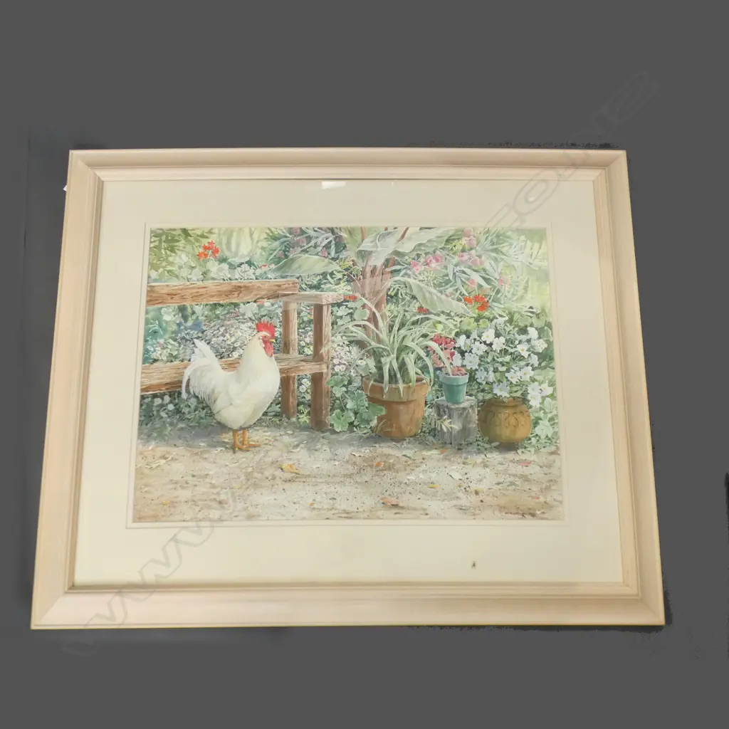 JAN ALLDRITT-MILLER GARDEN W/C '92 550x750mm Image 1++