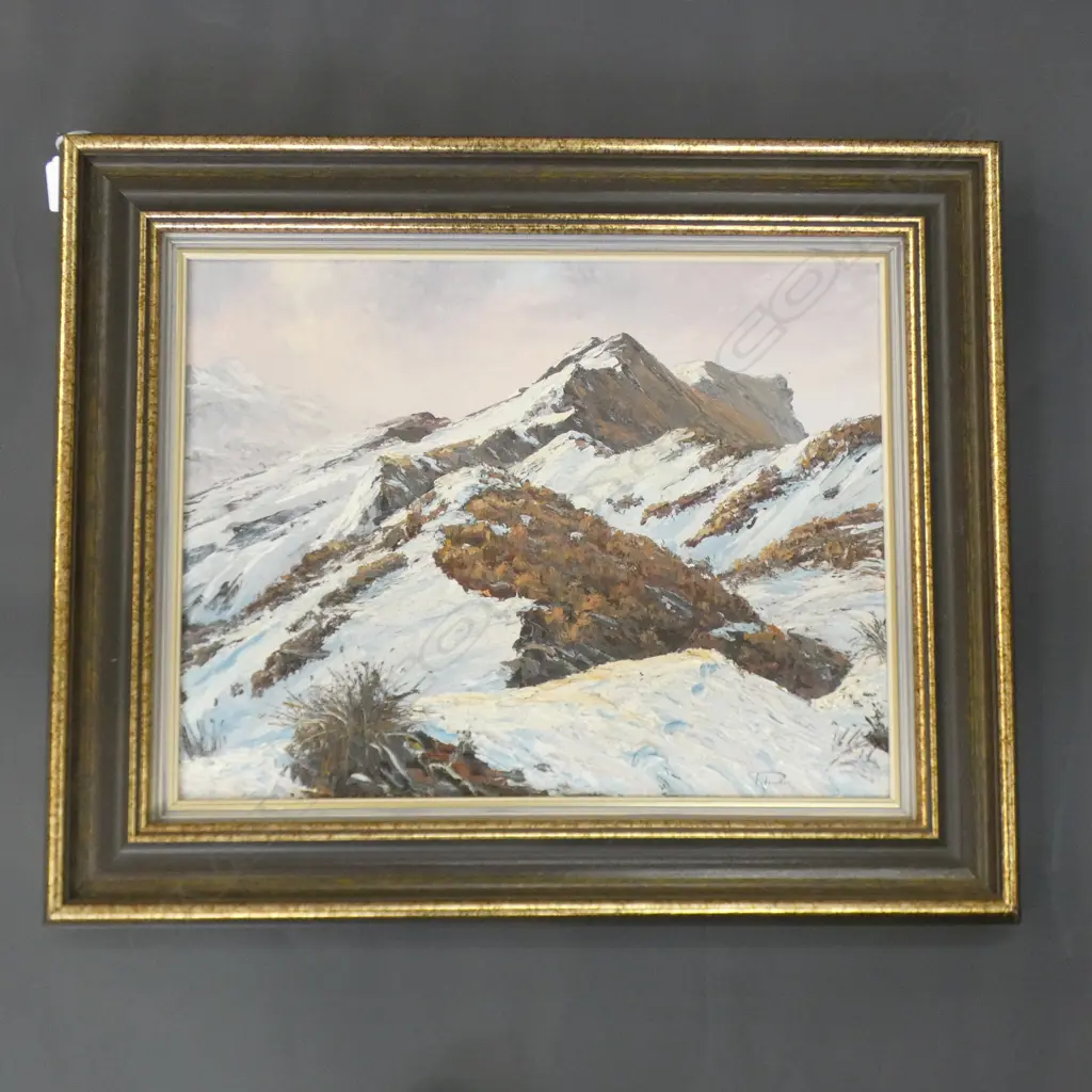 RICHARD PONDER 'TOWARDS SKIPPERS' OIL 360x450mm Image 1++