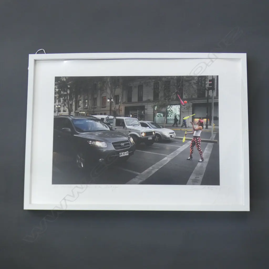 BRUCE FOSTER - SIGNED PHOTO PRINT IN FRAME (2013) FROM HIS BOOK Image 1++
