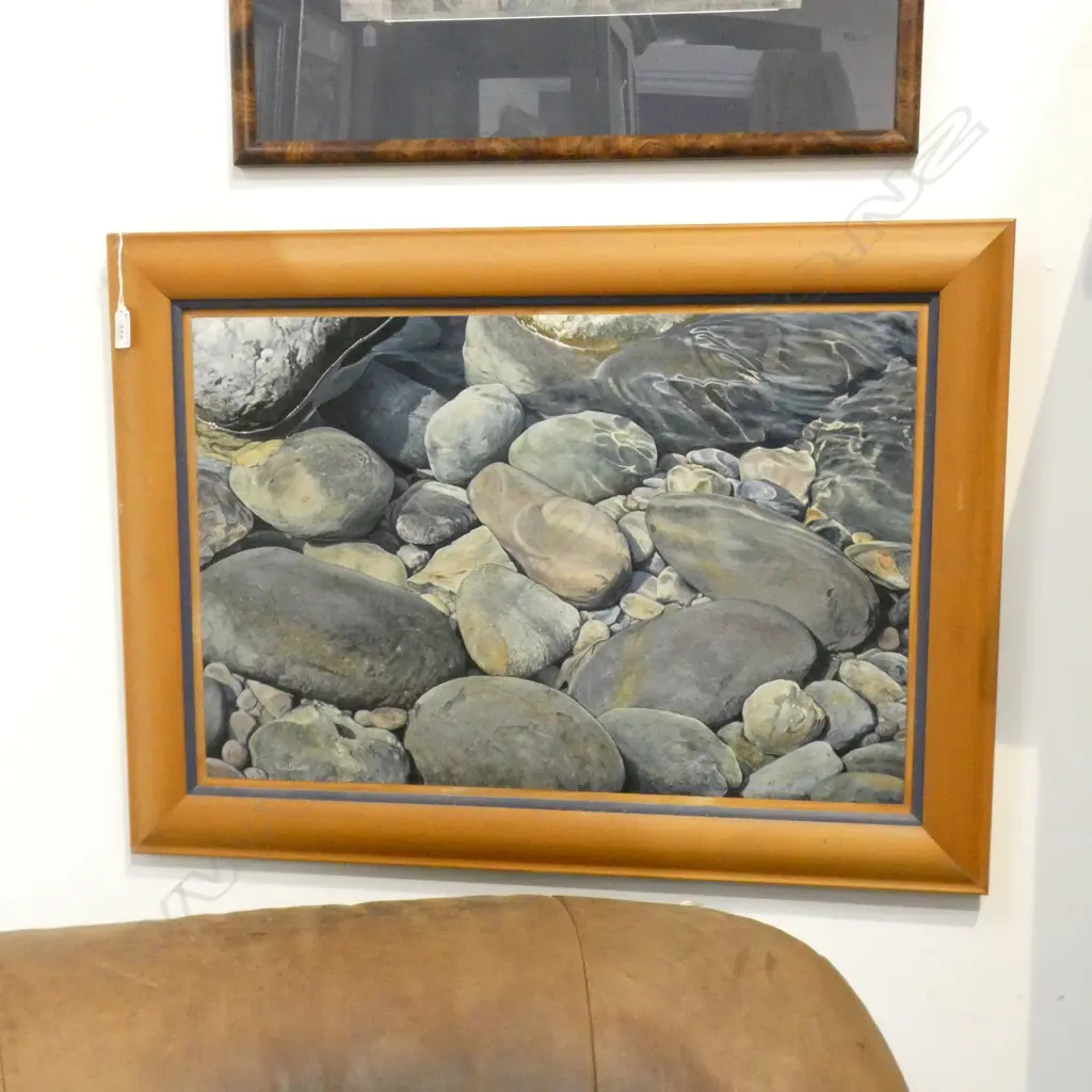 RON DRUETT 'CLEAR WATER & SUNSHINE' ACRYLIC 400x600mm Image 1++