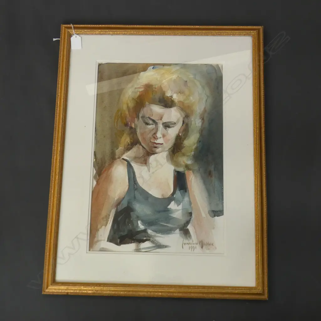 ERNESTINE MADDOX W/C PORTRAIT 440x300mm Image 1++