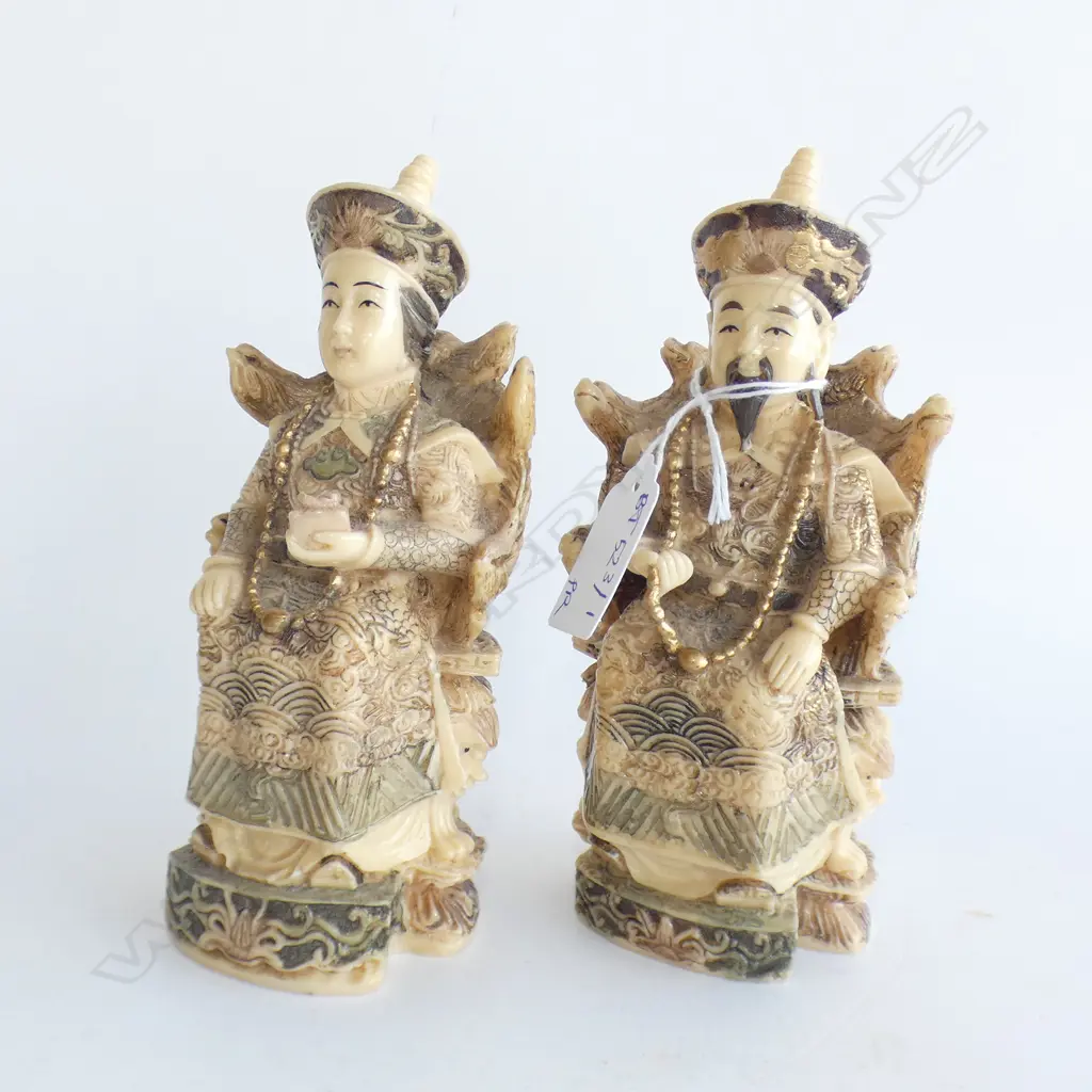 PR ORIENTAL RESIN SEATED FIGURES H.150mm Image 1++
