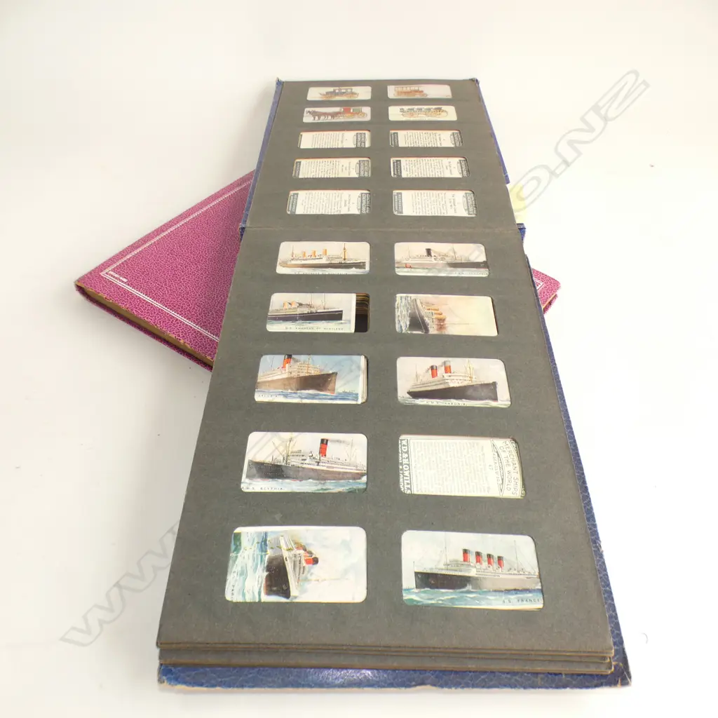 2 VINTAGE CIGARETTE CARD ALBUMS - BOTH INCOMPLETE Image 1++