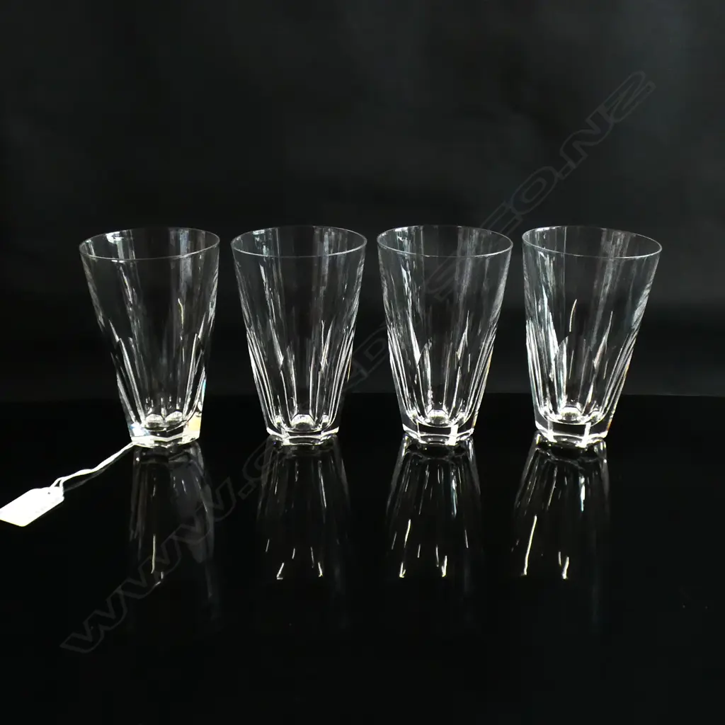 4 High Ball Waterford Sheila Glasses Image 1++