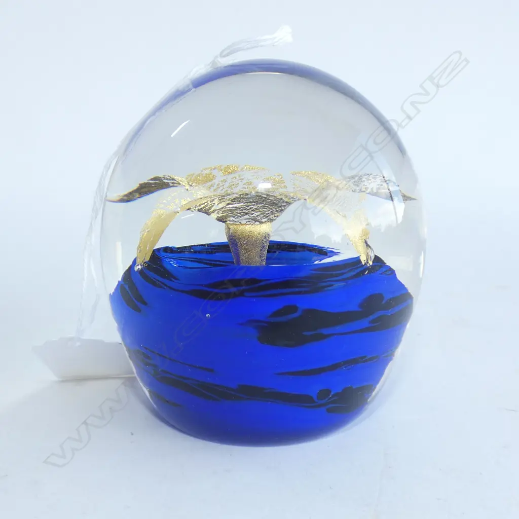 GARY NASH PAPER WEIGHT SIGNED & DATED '98 30/160 H.90mm Image 1++