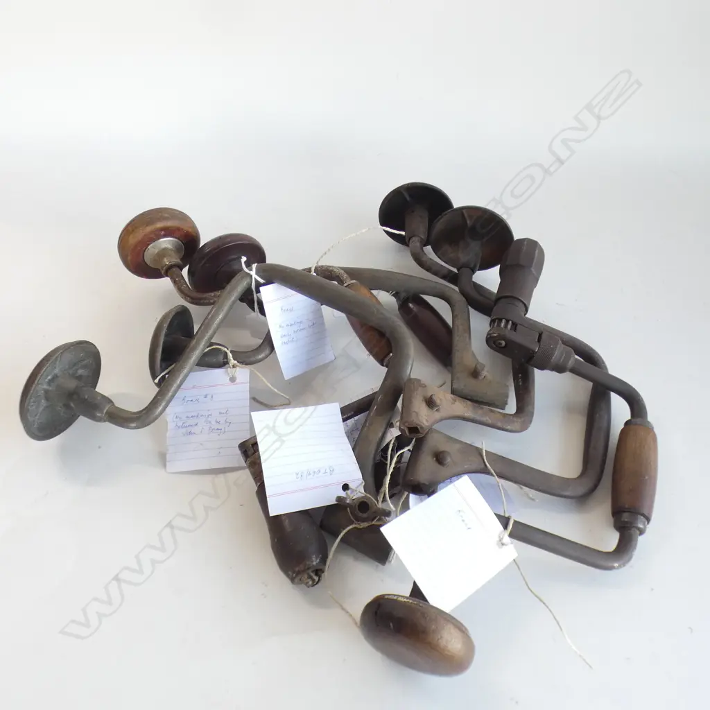 7 VINTAGE BRACE TOOLS  Image 1++