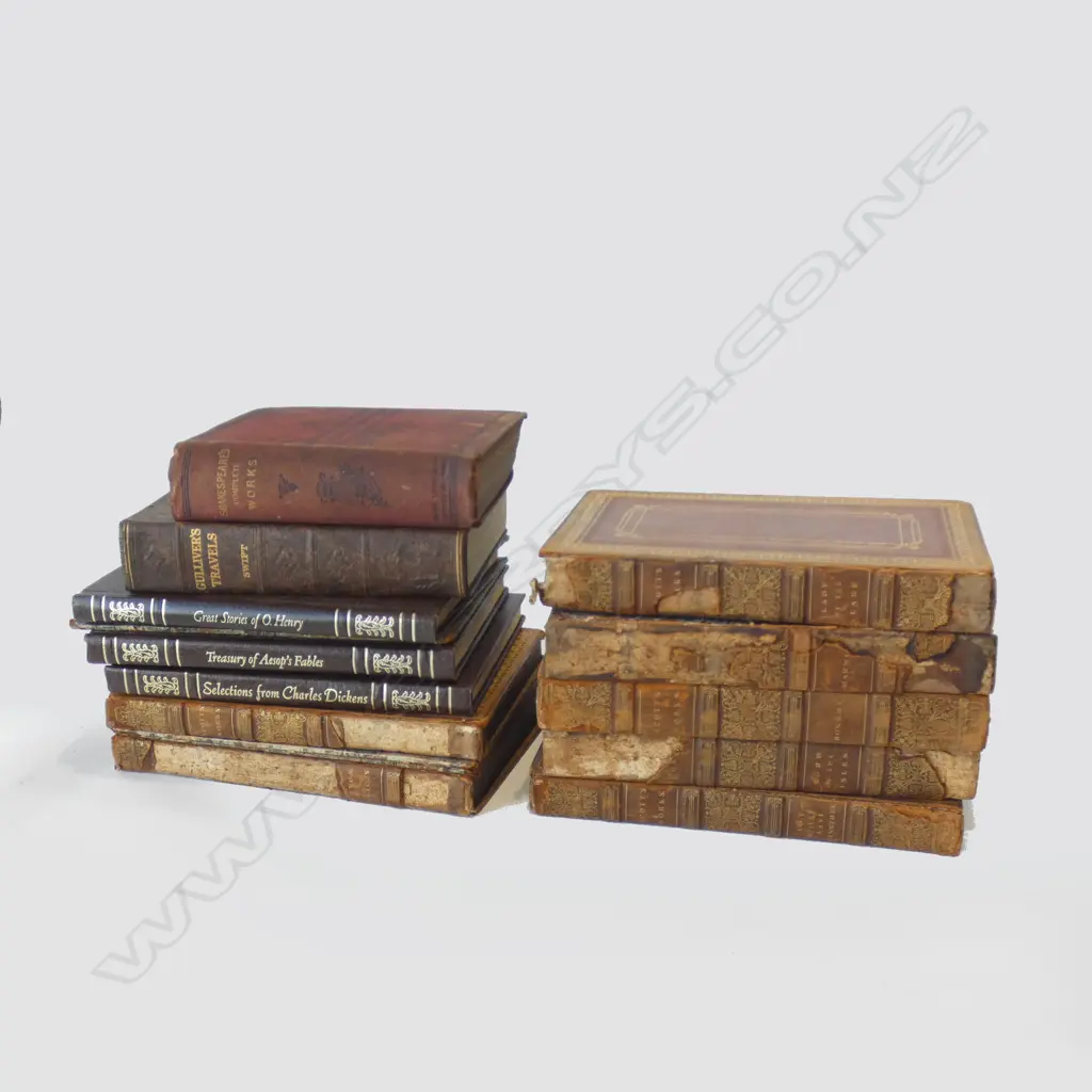 BOX LOT ANTIQUE BOOKS Image 1++