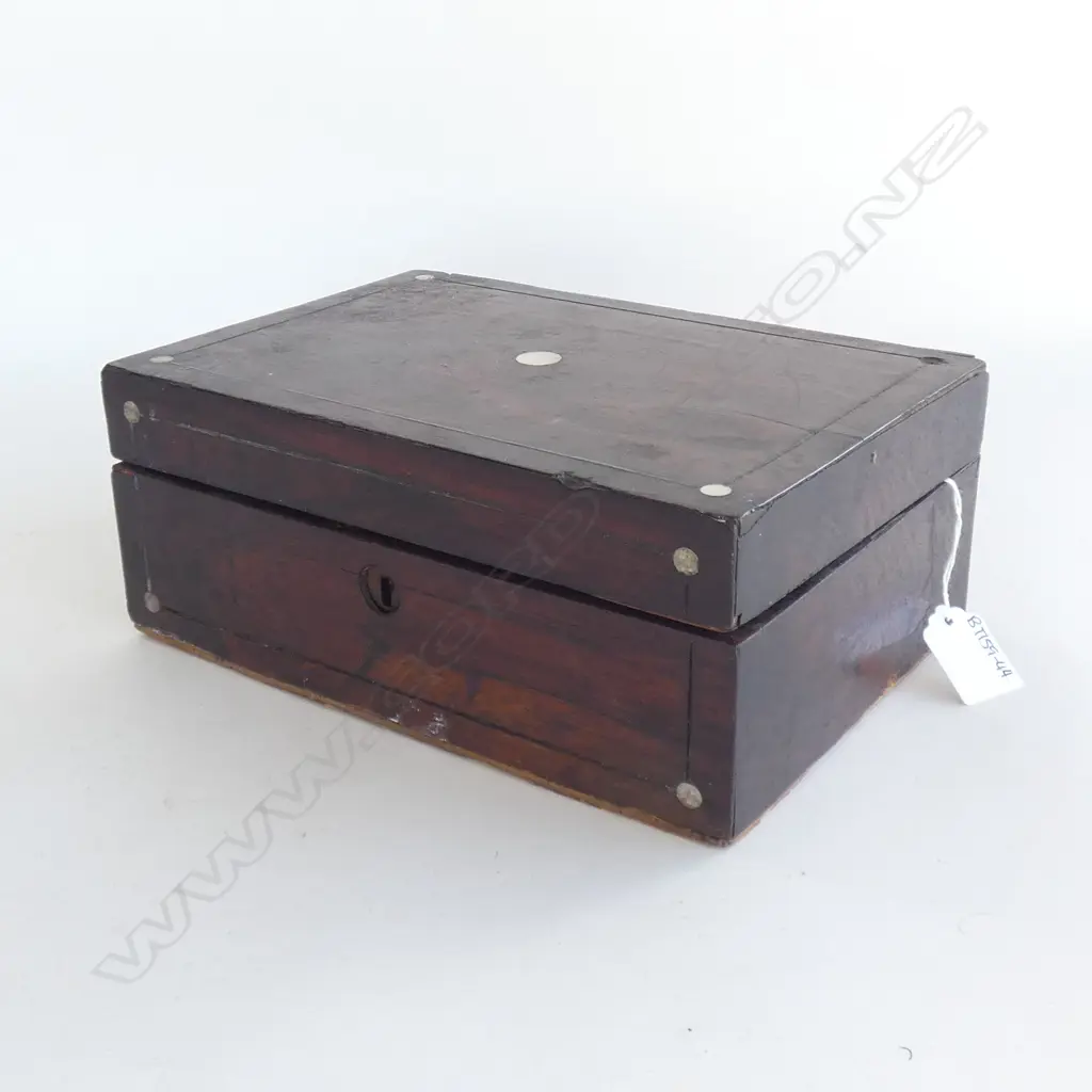 VINTAGE INLAID BOX AF. 250MM X 170MM Image 1++