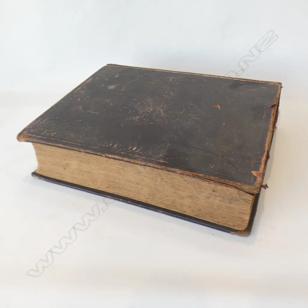 ANTIQUE BIBLE, LONDON 1847 ex Highwic House the vendor is great great grandson of the first owner of Highwic Image 1++