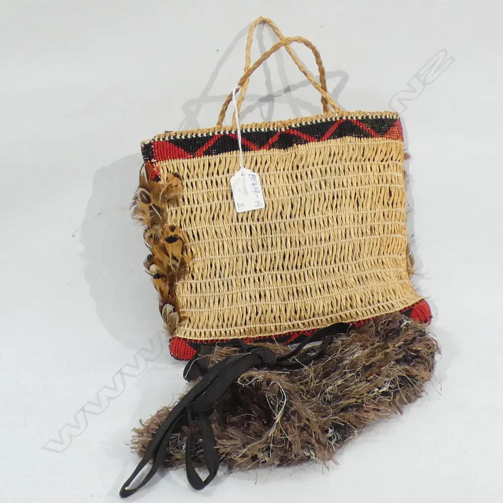 JILL MAIN FEATHERED BAG (W180MM) + FEATHER KETE (W 225MM)( Image 1++