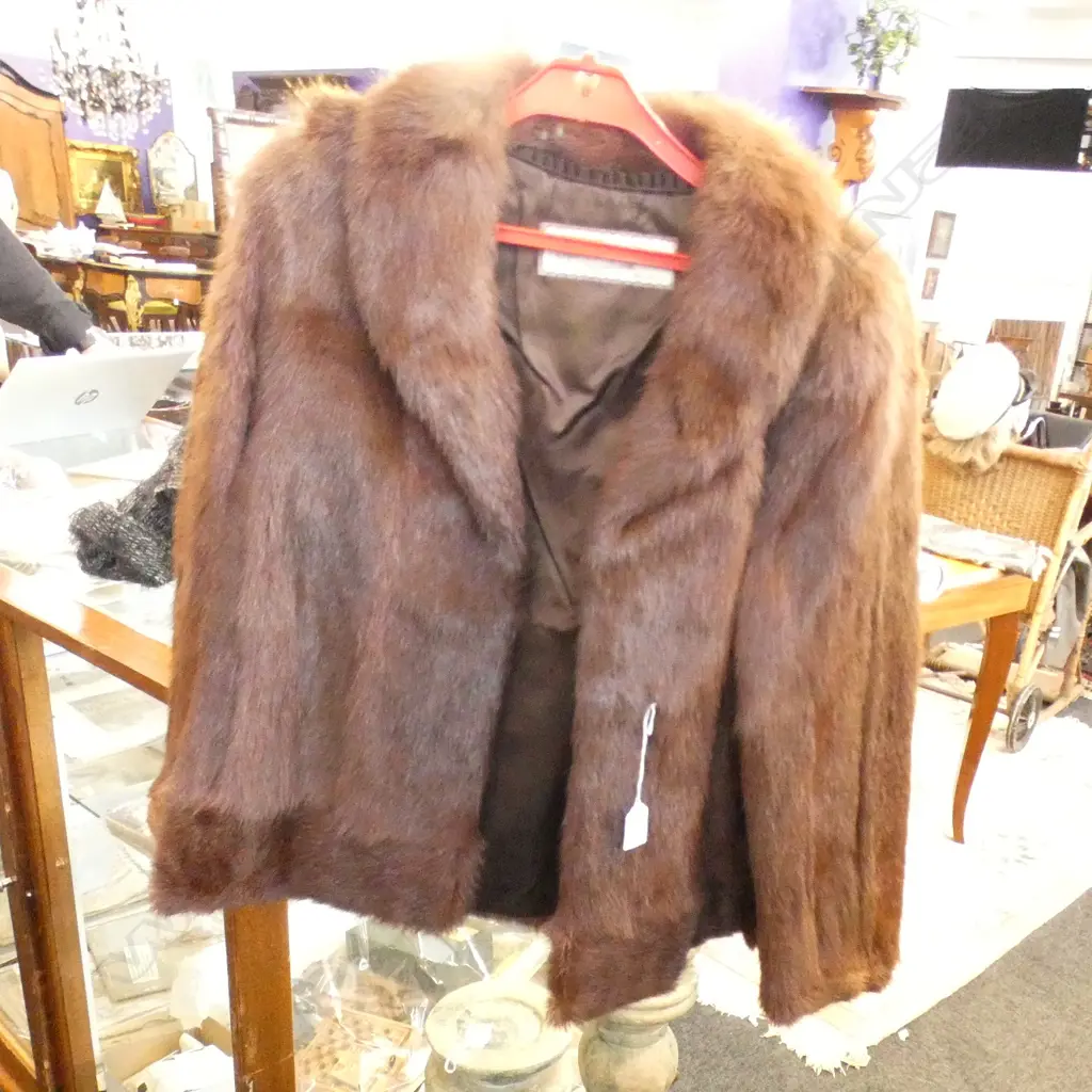 VINTAGE FUR JACKET - IN EXCELLENT CONDITION Image 1++